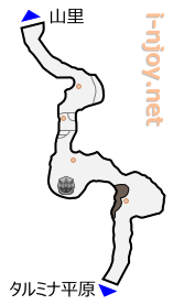 山里への道 マップ
