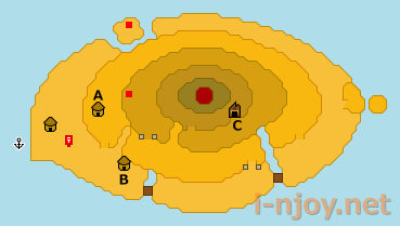 火の島 マップ