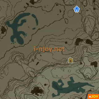 ダルマー湖の洞窟の場所