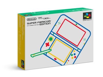 New 3DS LL SFC エディション 外箱