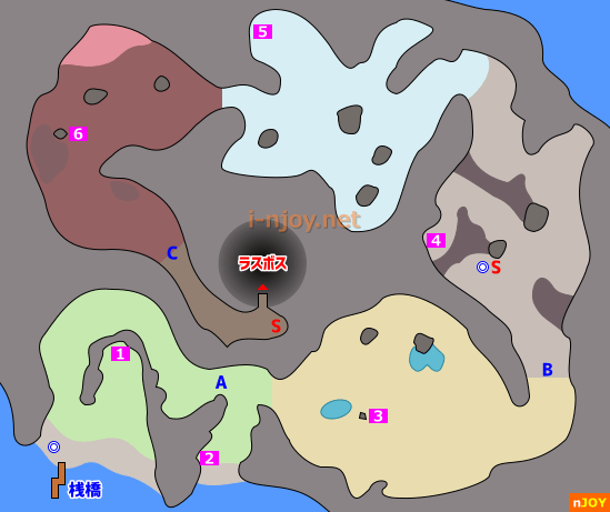 虚無の孤島 マップ