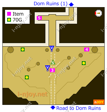 Dom Ruins (Vestibule) map
