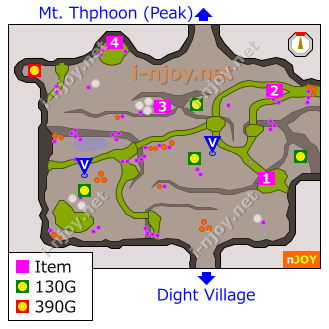 Mt. Typhoon map