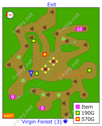 Virgin Forest (4) map