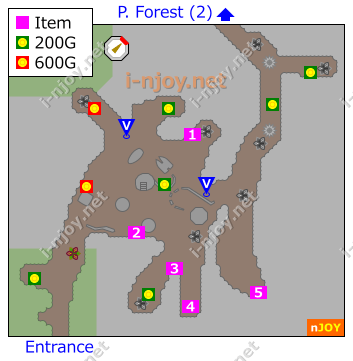 Petrified Forest (1) map
