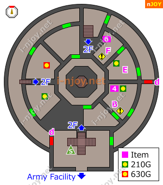 Tower of Doom (1st Floor) map