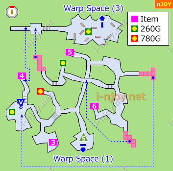 Abandoned Laine Village Warp Space (2) map