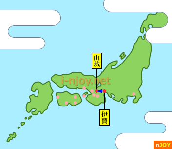『がんばれゴエモン ゆき姫救出絵巻』 山城の位置