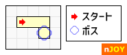 しし砦 簡易マップ