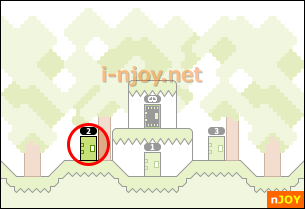 ビッグフォレスト マップ ステージ2の入口