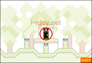 ビッグフォレスト マップ ボスステージの入口