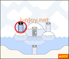 リップルフィールド マップ ステージ1の入口