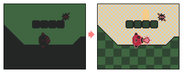 星のカービィ2 3-2 スパークで周囲を明るくする