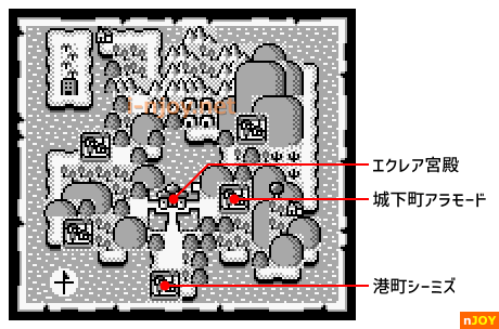 港町シーミズの場所