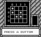ロックマンワールド3のパスワード画面