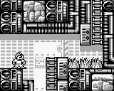 ロックマンワールド4 - ナパームマンステージ 燃えさかる炎