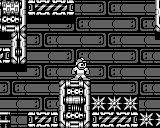 ロックマンワールド4 - ワイリーステージ3 トゲ床地帯