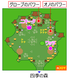 モーグリの村 マップ
