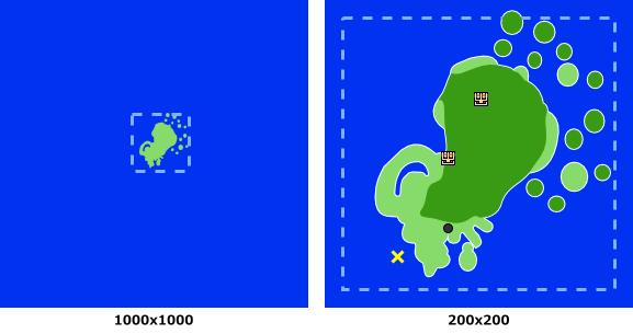竜の島 マップ