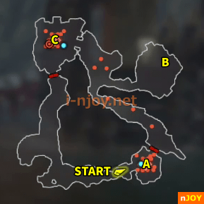 封印戦記 バトルチャレンジ「故郷奪還のために」 マップ