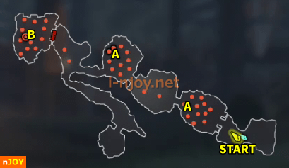 封印戦記 バトルチャレンジ「吹き抜ける疾風」 マップ