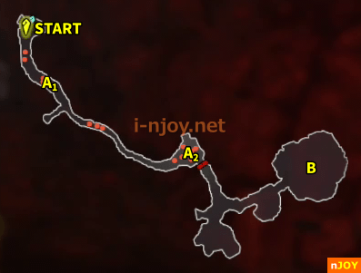 封印戦記 バトルチャレンジ「熱烈かつ冷静に」 マップ