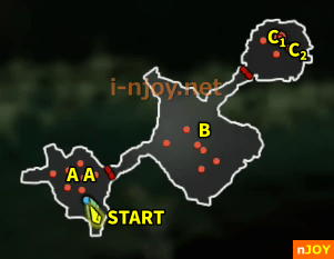 封印戦記 バトルチャレンジ「研究の最前線」 マップ