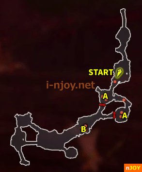 封印戦記 バトルチャレンジ「ハイリア兵救援戦」 マップ