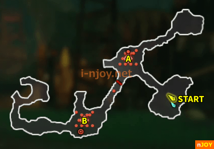 封印戦記 バトルチャレンジ「セレス平原での反攻作戦」 マップ