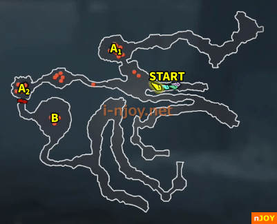 封印戦記 バトルチャレンジ「酷寒の防衛戦」 マップ