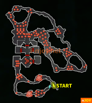 封印戦記 バトルチャレンジ「ポゥを求めて」 マップ