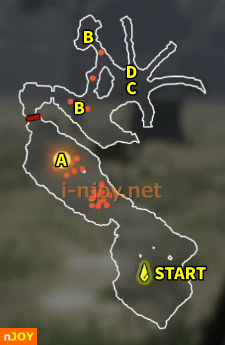 封印戦記 バトルチャレンジ「守るための強さ」 マップ