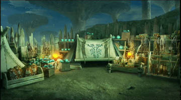 『ゼルダ無双 封印戦記』の武器強化拠点