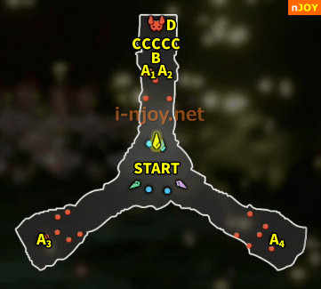 封印戦記 シナリオ「決戦」 マップ