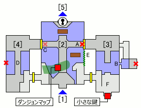 天望の神殿 [2]〜[4] の部屋 