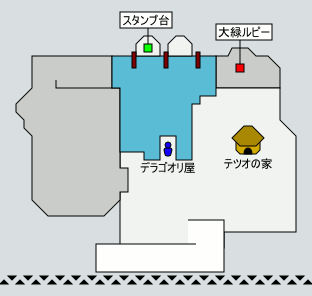 泉のほとりの駅 マップ